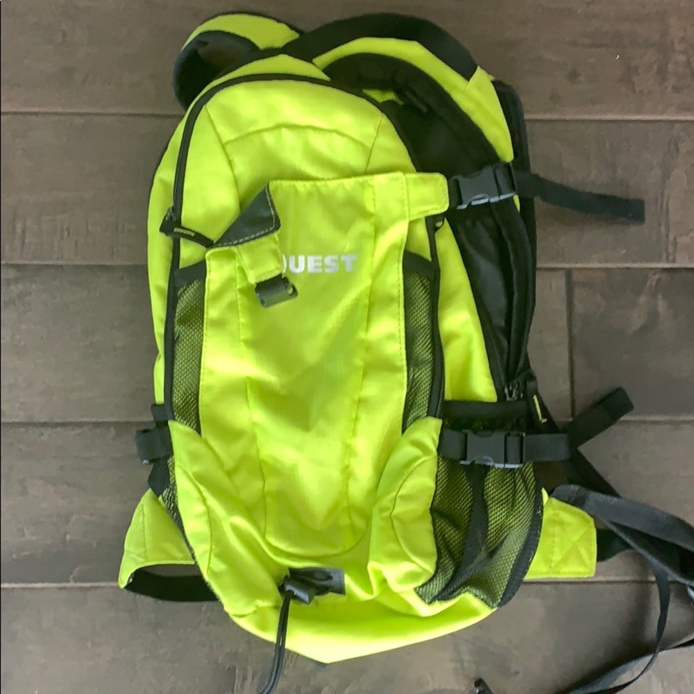 Lime Green Hiking Bag